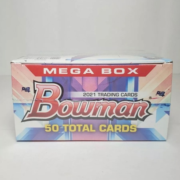 2021 Topps MLB Bowman Baseball Mega Box 50 Cards - Picture 3 of 3